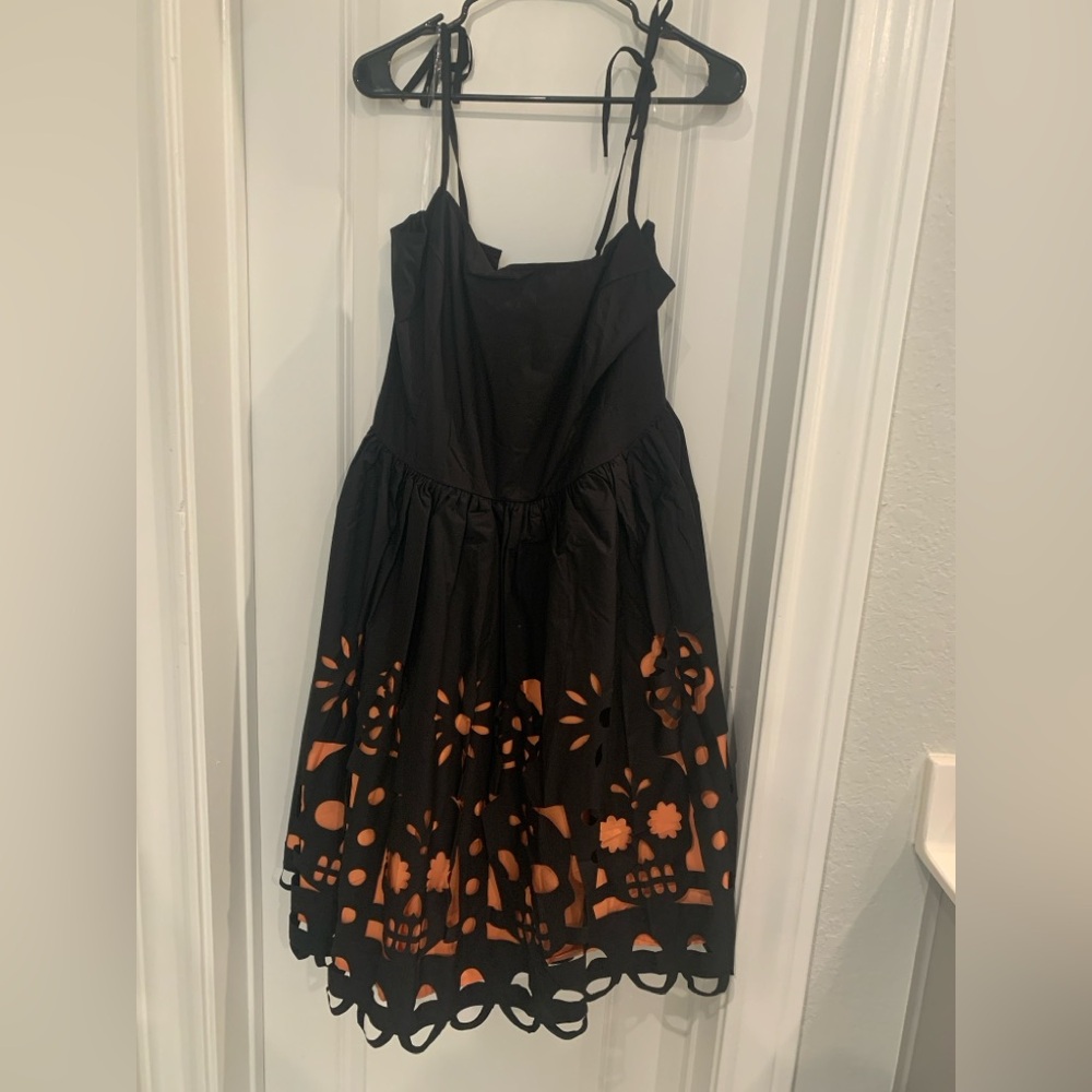 Unique Vintage Día de Muertos Papel Picado Dress